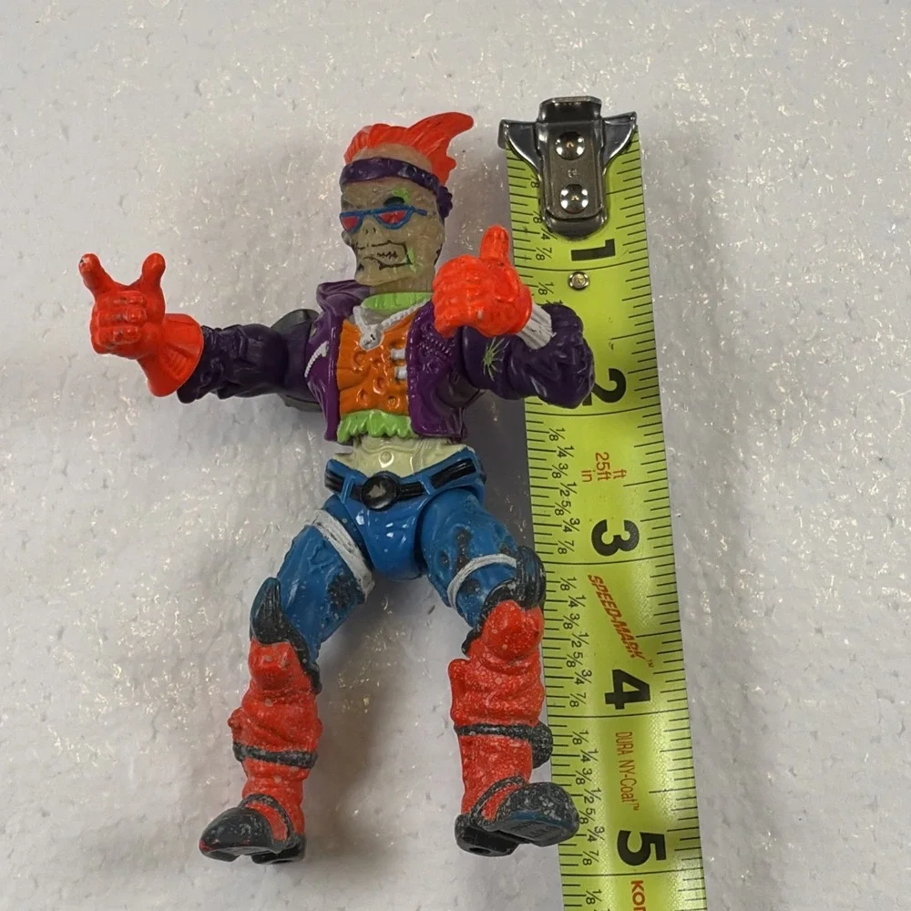 Vintage 1991 Toxic Crusaders BONEHEAD Action Figure Playmates Toys Troma